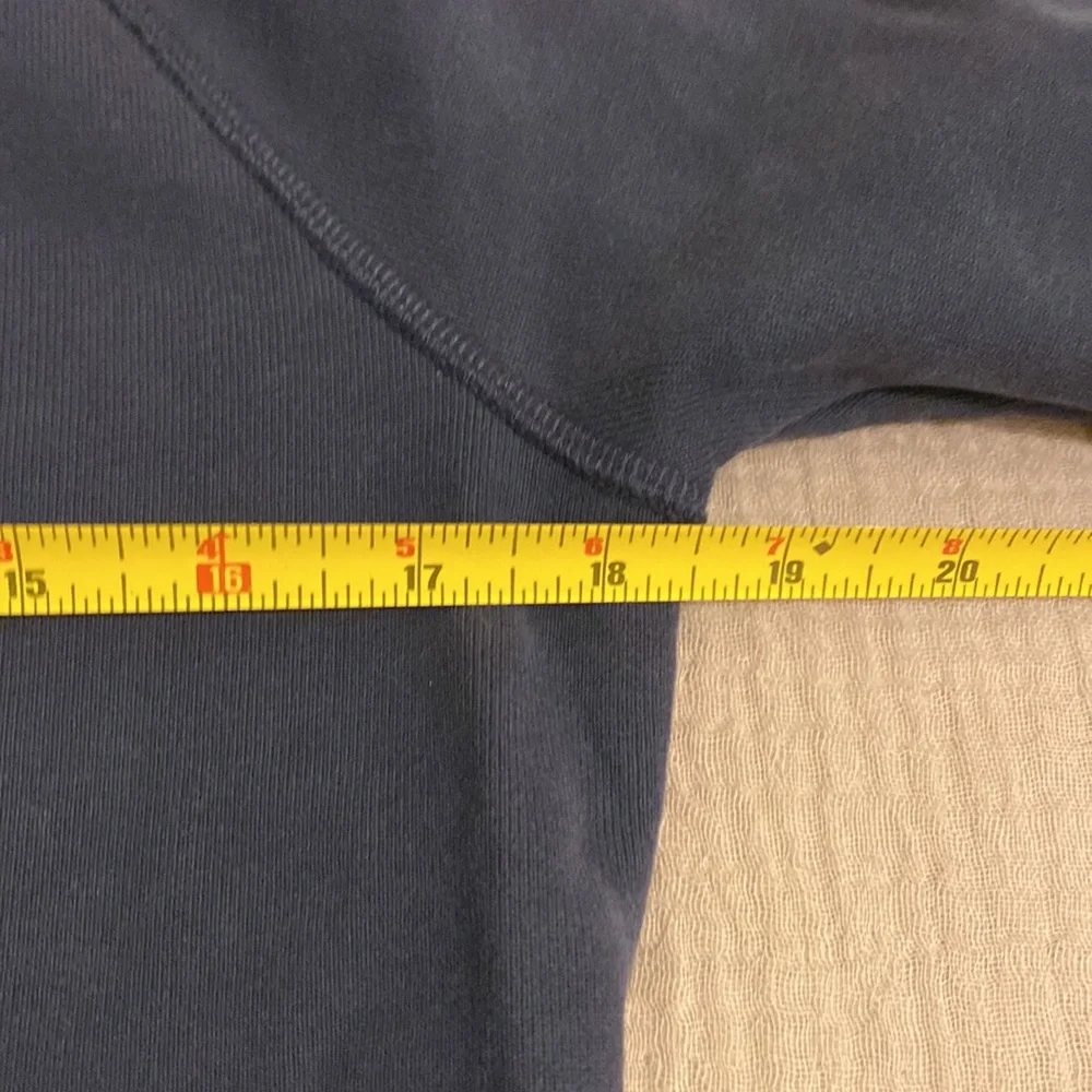 J. Crew Navy Cotton Blue Crewneck Sweater. Size S. Style K5948 - Picture 7 of 7